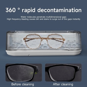 Limpiador de Joyas, Máquina de Limpieza Profunda Ultrasónica, Limpiador de Retenedores Dentales de 650 ml, para Dentaduras Postizas y Bucos - Product Image 5