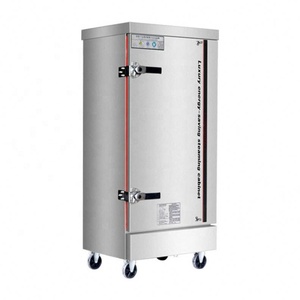 Armoire de cuisson <span class=keywords><strong>vapeur</strong></span> industrielle pour riz et viande, <span class=keywords><strong>cuiseur</strong></span> <span class=keywords><strong>vapeur</strong></span> électrique et à gaz, grande cuiseuse à riz en acier inoxydable - Product Image 3