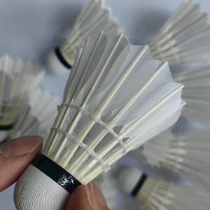 <span class=keywords><strong>Volant</strong></span> de badminton de classe A en duvet de canard, durable, avec stabilité de vol, double <span class=keywords><strong>volant</strong></span> de qualité supérieure - Product Image 5