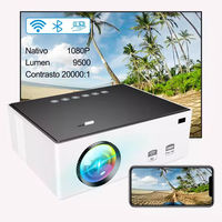 M7 Mini projecteur de cinéma maison portable Android 11 4K Ultra HD 5G Projection murale pour usage domestique sans fil transfrontalier