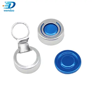 Capuchon médical à déchirer, en aluminium, pour flacons de verre de 20mm, 1 pièce