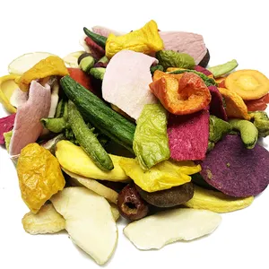 TTN chine fournisseurs vente en gros en vrac de snacks mixtes de fruits et légumes frits sous vide