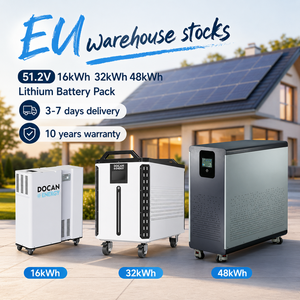 Docan EU US STOCK DO-NOON 51.2V 314Ah 300Ah 15kWh 16kWh Plug & Play Batería Solar LiFePO4 Preconstruida con WIFI, Móvil Vertical - Product Image 6