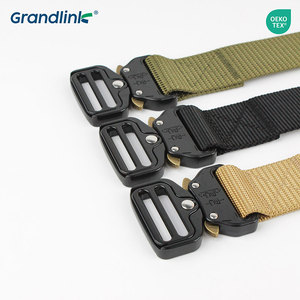 <span class=keywords><strong>Ceinture</strong></span> tactique mode en gros pour hommes boucle en alliage mental à dégagement rapide <span class=keywords><strong>ceinture</strong></span> en tissu de <span class=keywords><strong>toile</strong></span> de couleur personnalisée - Product Image 2