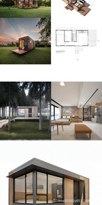 Welded living container <b>house</b>, movable <b>prefab</b> <b>house</b>, modular container shop & store, integrated residential container building - Product Image 3