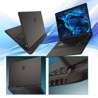 Ordinateurs portables haute performance MSI Vector 16 HX AI Brand New16GB 1TB Rtx 5070TI Ordinateur de jeu 16 ''2K Display 2025 Ordinateur portable pour étudiants