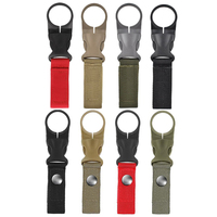 Fleshouder, karabijnhaak, snelkoppeling, clip, gesp, riem, waterfleshouder, EDC-gereedschap, webbing hanger, gesp, waterfleshouder