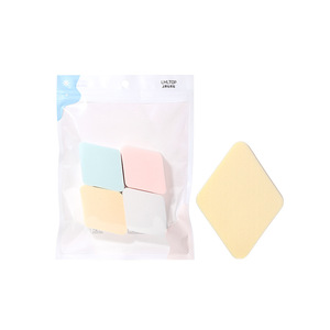 Esponja de maquillaje Lmltop con forma de diamante, paquete de 4, uso dual en húmedo y seco, esponja suave y elástica para aplicación facial - Product Image 2