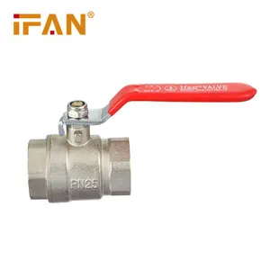 IFAN Wholesale Brass Valve Válvula De Segurança Orgânica De Alta Temperatura De Trabalho Válvulas De Esfera De Latão Feminino De Água De Latão