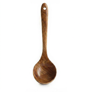 Ustensiles de cuisine, cuillère à soupe en bois, ustensiles de cuisine, cuillère à épices, ustensiles pour tremper, cuillère à soupe artisanale - Product Image 6