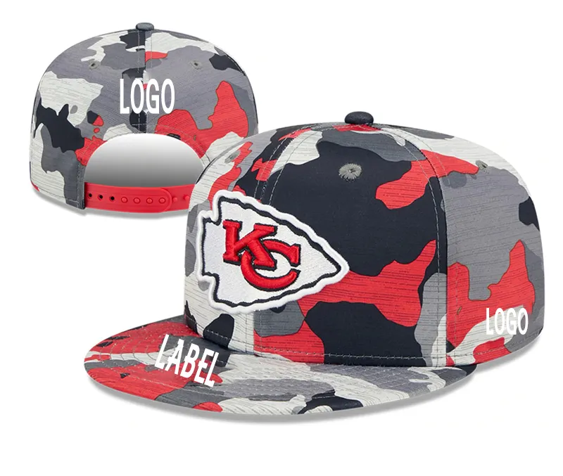 Hot Sales Sports All Teams Football Club Teams Hip Hop Embroidered Modern Flat Brim Snapback NFL Hats Sports Hats