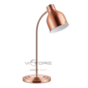 Lámpara <span class=keywords><strong>de</strong></span> Calor para Alimentos Iron Rose Gold, Lámpara Eléctrica para Calentar Alimentos, Lámpara <span class=keywords><strong>de</strong></span> Escritorio para Calentar Alimentos para Buffet y Restaurante - Product Image 4