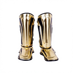 Protections de tibia MMA en gros, protège-jambes anti-choc pour le kickboxing, la boxe, l'entraînement, le sparring, équipement sportif professionnel - Product Image 4