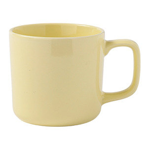 Tazas de Cerámica de Color Sólido, Rosa Claro, Amarillo Claro, Azul Claro, Verde Claro, Porcelana, Diseño Minimalista, Aptas para Lavavajillas y Microondas - Product Image 3