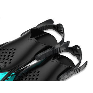 柔軟なカスタム印刷ロゴ入りシリコンスイミングフィン、トレーニング用調整可能フローティングフリーダイビングフィン（大人・子供向け） - Product Image 6