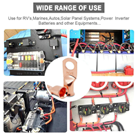 Cosses de borne de tube de cuivre à sertir non isolées de 16mm Certification CE personnalisée en gros