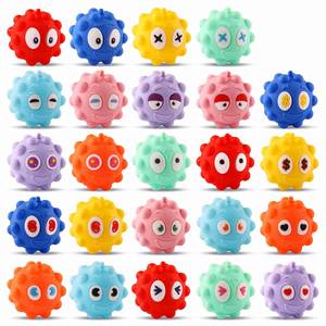 Jouet anti-stress en silicone 3D (style porte-clés), disponible en plusieurs styles, mignon et tendance - Product Image 1