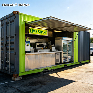 Restaurant en conteneur maritime modulaire haut de gamme avec cuisine commerciale intérieure en acier inoxydable - Product Image 2