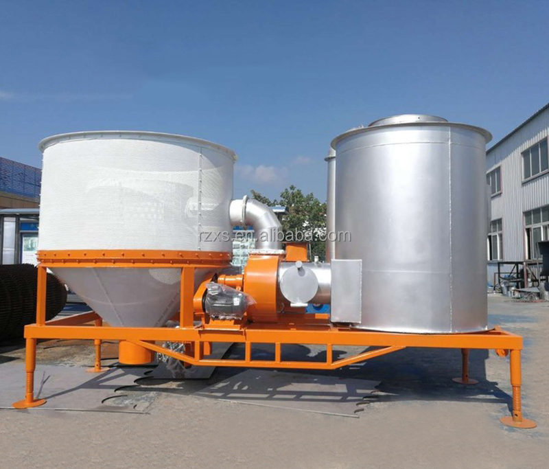 Great quality Mobile grain silo-bin dryer with husk as fuel