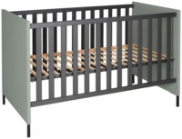 Ensemble de chambre d'enfant moderne sur mesure certifié FSC avec lit king-size, rangement, table à langer et armoire, qualité d'usine