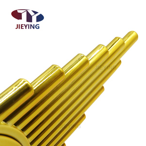 Jieying đồ nội thất phụ kiện phổ biến nhựa sang trọng Vàng <span class=keywords><strong>sofa</strong></span> trang trí nút giường khóa - Product Image 5