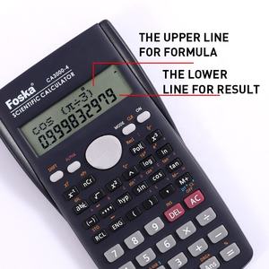 FOSKA Calculatrice scientifique professionnelle Calculatrices statistiques variables à écran large HD à 12 chiffres avec couvercle coulissant - Product Image 3