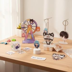 Customized transparent acrylic K-pop anime-style acrylic commemorative <b>gift</b> <b>set</b> - Product Image 3