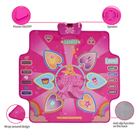 FiveS tar Kids Dance Mat Toys Musikalisches Tanz teppichs pielzeug Elektrische Tanz matte Bodens piele Spielzeug mit Musik Licht für Mädchen Geschenk