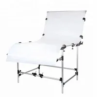 Photo Studio produit Photographie Shooting chaise table banc de bureau avec PVC blanc pour Nature Morte