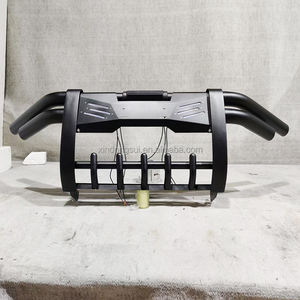 Con luz Led <span class=keywords><strong>4x4</strong></span> Parachoques delantero negro elegante para Toyota Ford Nissan Navara Chevrolet - Product Image 5