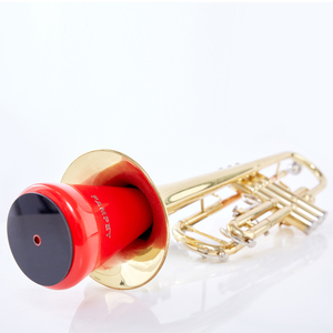 Trompette de pratique légère en plastique, silencieuse pour <span class=keywords><strong>Jazz</strong></span>, convient à tous les types de trompettes, silencieuse, Instruments de musique - Product Image 1