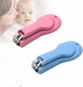 Nouvel ensemble de coupe-ongles de sécurité pour bébés, lame incurvée en acier au carbone, petite mâchoire, coupe-ongles pour doigts et orteils de bébé, avec récupérateur en plastique - Product Image 1
