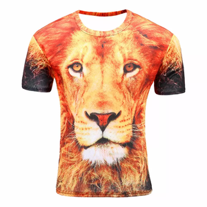 Wholesale Cheap 100 Polyester Active t Shirts Sublimation Promotional T-shirt