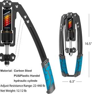 Wellshow attrezzatura idraulica <span class=keywords><strong>per</strong></span> uso domestico regolabile 22-440 libbre Sport Twister braccio esercitatore <span class=keywords><strong>per</strong></span> la forza del torace della spalla da polso - Product Image 3