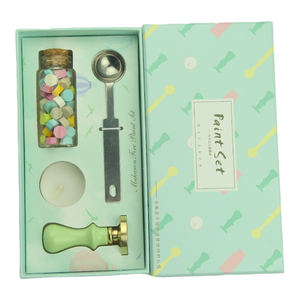Testa di timbro di cera sigillante Scrapbooking fai da te inviti di nozze <span class=keywords><strong>Album</strong></span> <span class=keywords><strong>fotografico</strong></span> timbro di sigillo dedicato testa in ottone sostituibile - Product Image 5