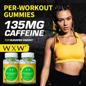 OEM personalizado pre-entrenamiento fuerza muscular aumento de energía pre-entrenamiento suplemento aumento de energía metabolismo más rápido caramelo - Product Image 4