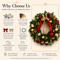 Karangan Bunga Ganda Rustic Buatan dengan Hiasan Pinecone, Lonceng Emas, dan Eucalyptus - Tahan Lama, Dapat Digunakan Kembali, Dekorasi Natal/Hari Raya dari Cedar/Fir Palsu