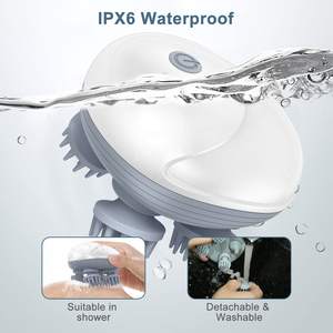 جهاز تدليك أوتوماتيكي برأس الحيوانات الأليفة للبيع بالجملة جهاز خدش الأصابع المحمول لكلب القط وفروة الرأس قابل لإعادة الشحن مدلك فروة الرأس الأخطبوطي - Product Image 6