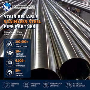 Inspection 904L 316Ti <b>Brushed</b> Annealed 21.3mm 8.0mm Polishing AISI Stainless Steel Pipe in Construction - Product Image 1