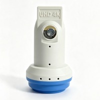 Universele Single LNB Ku Band 0.1dB Lage Ruisfiguur 4K UHD F-Type Satelliet LNB SR-320 voor Schotel TV Ontvanger DVB