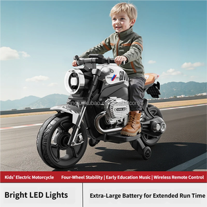 <span class=keywords><strong>Moto</strong></span> électrique pour enfants en gros, 12V 4.5Ah, double propulsion, jouet en plastique avec musique et lumières, pour les 2-8 ans - Product Image 5
