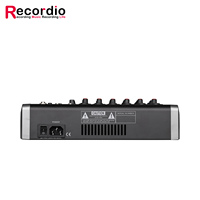GAX-QQ8 Nouvelle console de mixage 8 canaux Fonction EQ MP3 48V BT 99 effets DSP Sortie stéréo/mono - Console audio OEM Équipement sonore