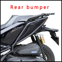 Nouveau pour ADV350 : Ensemble complet de barres de protection avant et arrière en acier carbone épais, anti-chute, avec supports de phares et protection moteur.