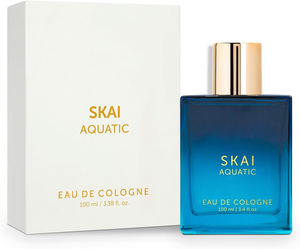 น้ำหอมหรู SKAI โอ เดอ โคโลญจน์ |   100 มล. (3.4 ออนซ์) |   น้ำหอมสำหรับผู้ชายและผู้หญิง |   กลิ่นซิตรัส เบอร์กามอต คลารี เซจ และพัทชูลี - Product Image 2