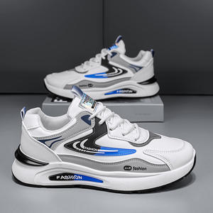 Factory-direct Trendy Casual Sports Shoes for Men Walking Shoes Breathable Shock-absorbing Skateboard Shoes Fashion Trend EVA - Product Image 4