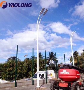 <span class=keywords><strong>Support</strong></span> <span class=keywords><strong>de</strong></span> poteau d'éclairage routier en acier 7,5 m pour l'éclairage public - Product Image 3