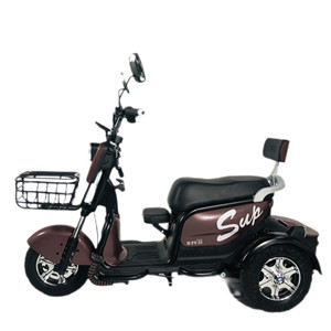 Hete Aanbieding: Goedkope Elektrische Driewielers, Open Model, Driewielige E-bike voor Gezin en Kinderen, Te Koop - Product Image 3