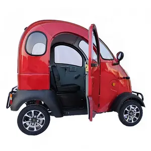 EEC Fully Enclosed Cabin Scooter Long Range Disc Brake Mini Car 4 Wheel Electric Car For Passenger