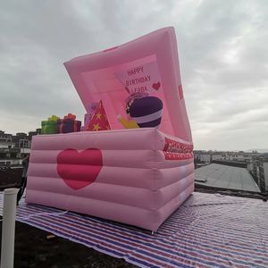 Boîte-cadeau gonflable extérieure pour les fêtes <span class=keywords><strong>d</strong></span>'anniversaire et événements annonçant les <span class=keywords><strong>d</strong></span>écorations gonflables <span class=keywords><strong>de</strong></span> boîte-cadeau <span class=keywords><strong>de</strong></span> princesse - Product Image 4