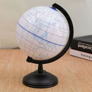 Kit de matériel de globe manuel peut effacer les lignes de latitude et de longitude vierges graffiti peintes à la main 14.2cm - Product Image 2